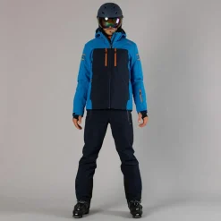 Herren-Skihose mit Trägern aus Softshell