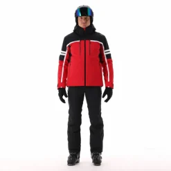 Herren-Skijacke aus elastischem Twill