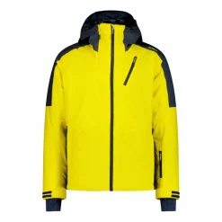 Herren-Skijacke aus Twill mit Kapuze