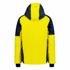 Herren-Skijacke aus Twill mit Kapuze