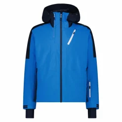 Herren-Skijacke aus Twill mit Kapuze