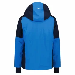 Herren-Skijacke aus Twill mit Kapuze