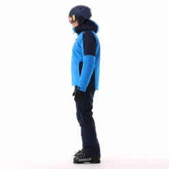 Herren-Skijacke aus Twill mit Kapuze