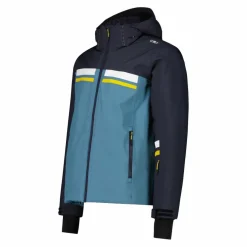 Herren-Skijacke aus Twill mit Kapuze