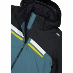 Herren-Skijacke aus Twill mit Kapuze