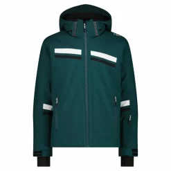 Herren-Skijacke aus Twill mit Kapuze