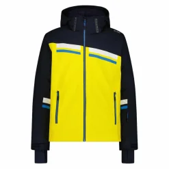 Herren-Skijacke aus Twill mit Kapuze