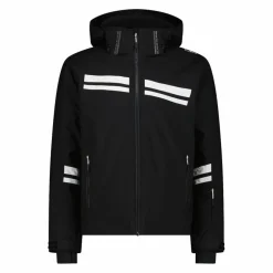 Herren-Skijacke aus Twill mit Kapuze