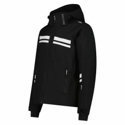 Herren-Skijacke aus Twill mit Kapuze