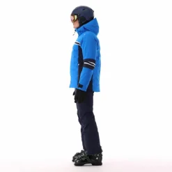 Herren-Skijacke aus 4-Way-Stretch-Twill mit Kapuze