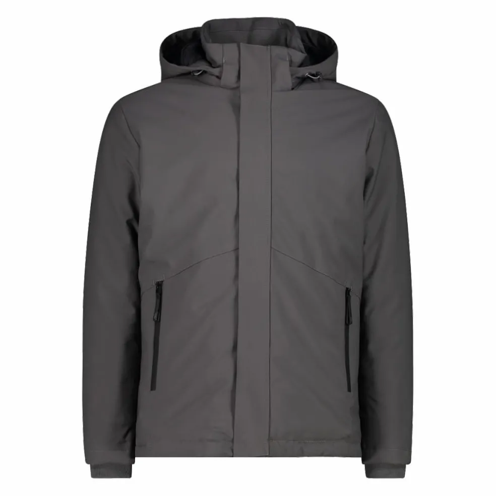 Herren-Softshell-Jacke mit Innenwattierung