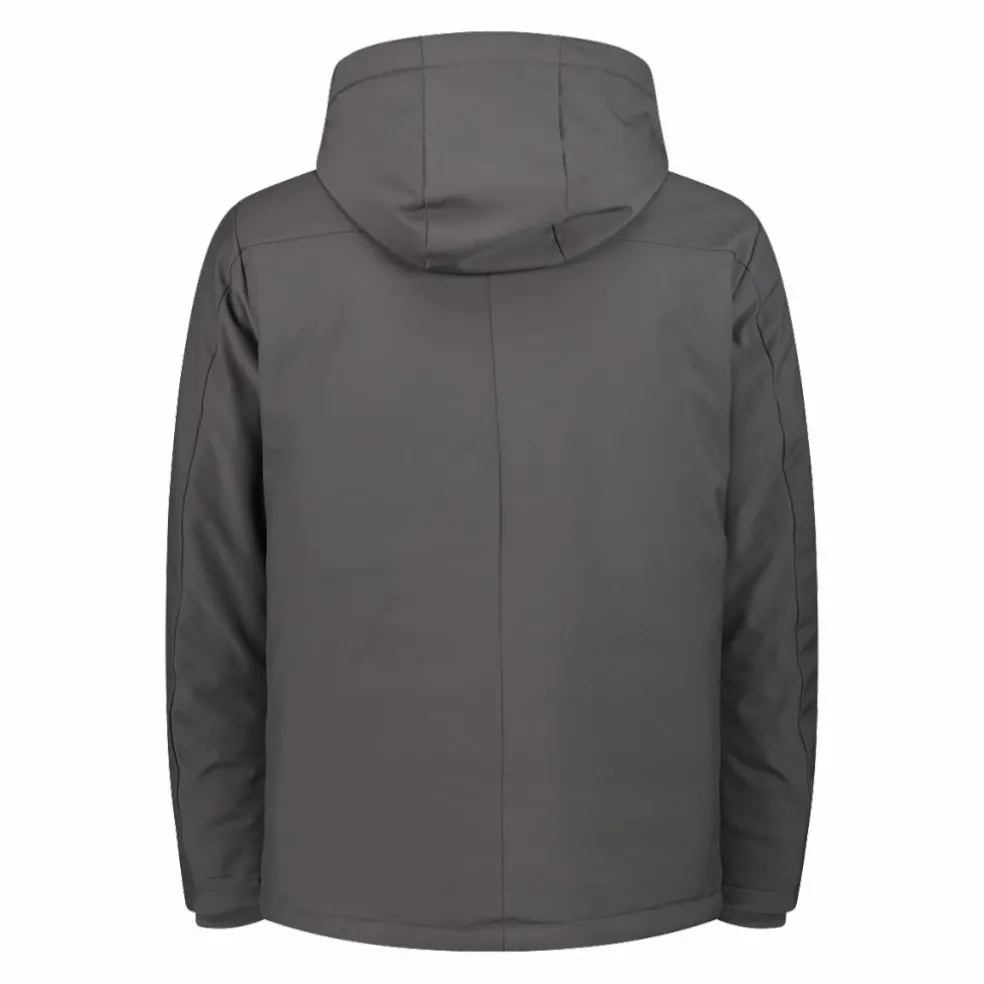 Herren-Softshell-Jacke mit Innenwattierung