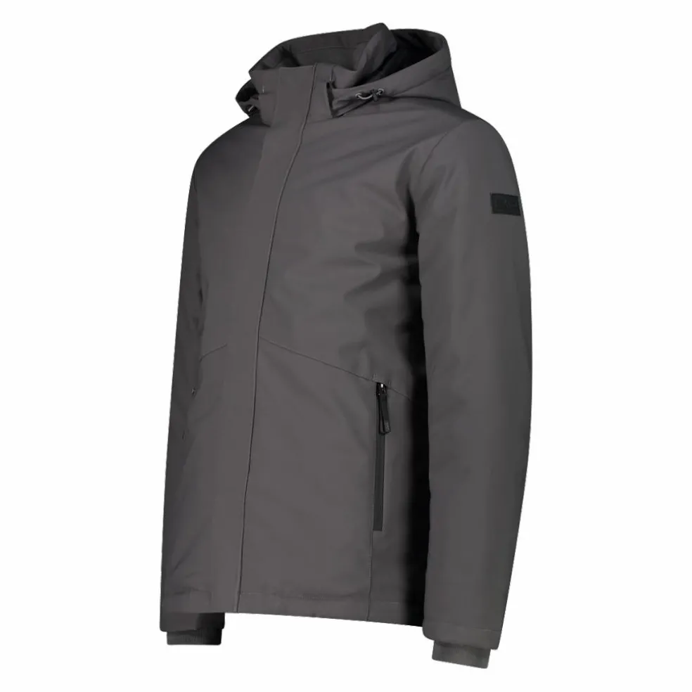 Herren-Softshell-Jacke mit Innenwattierung