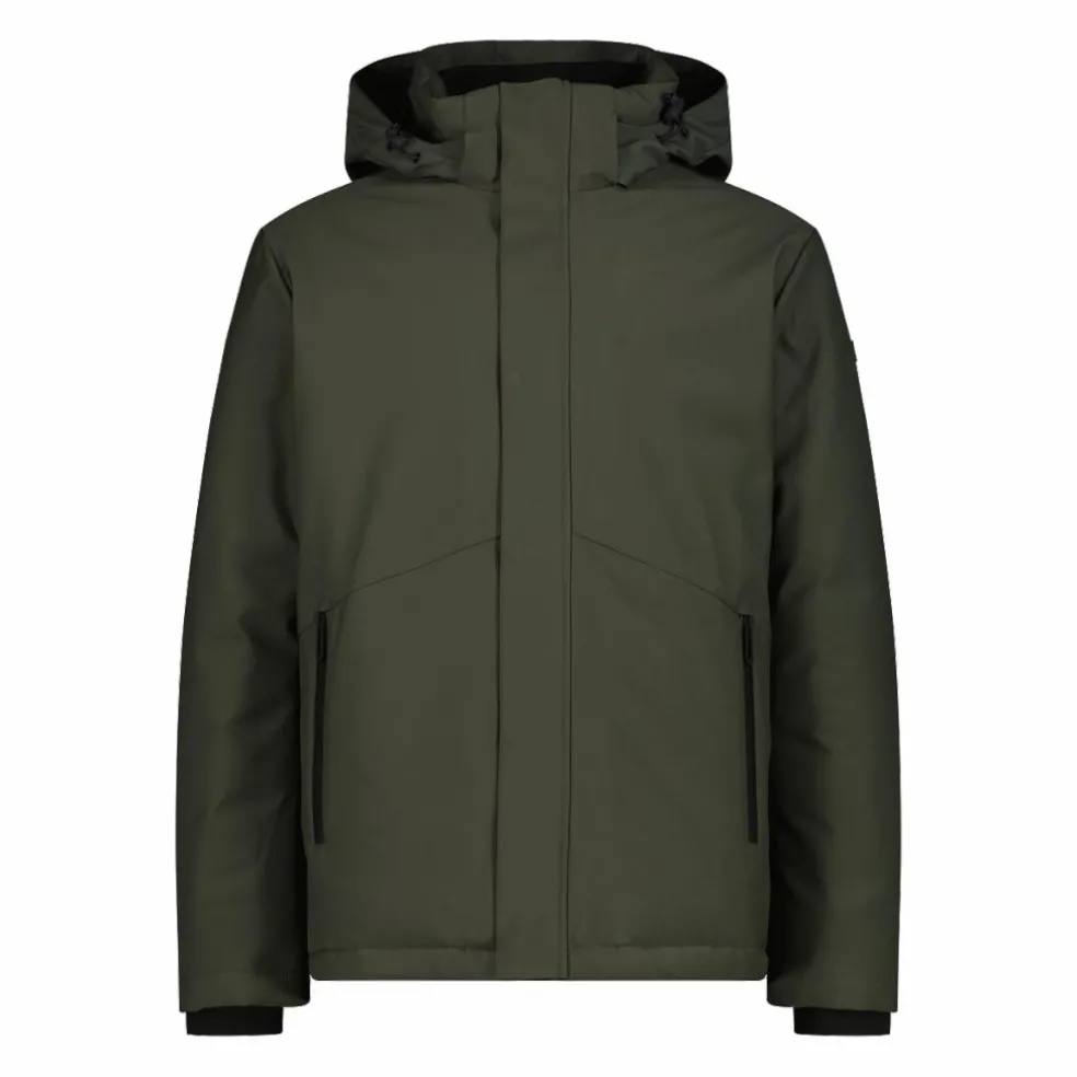 Herren-Softshell-Jacke mit Innenwattierung