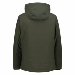 Herren-Softshell-Jacke mit Innenwattierung