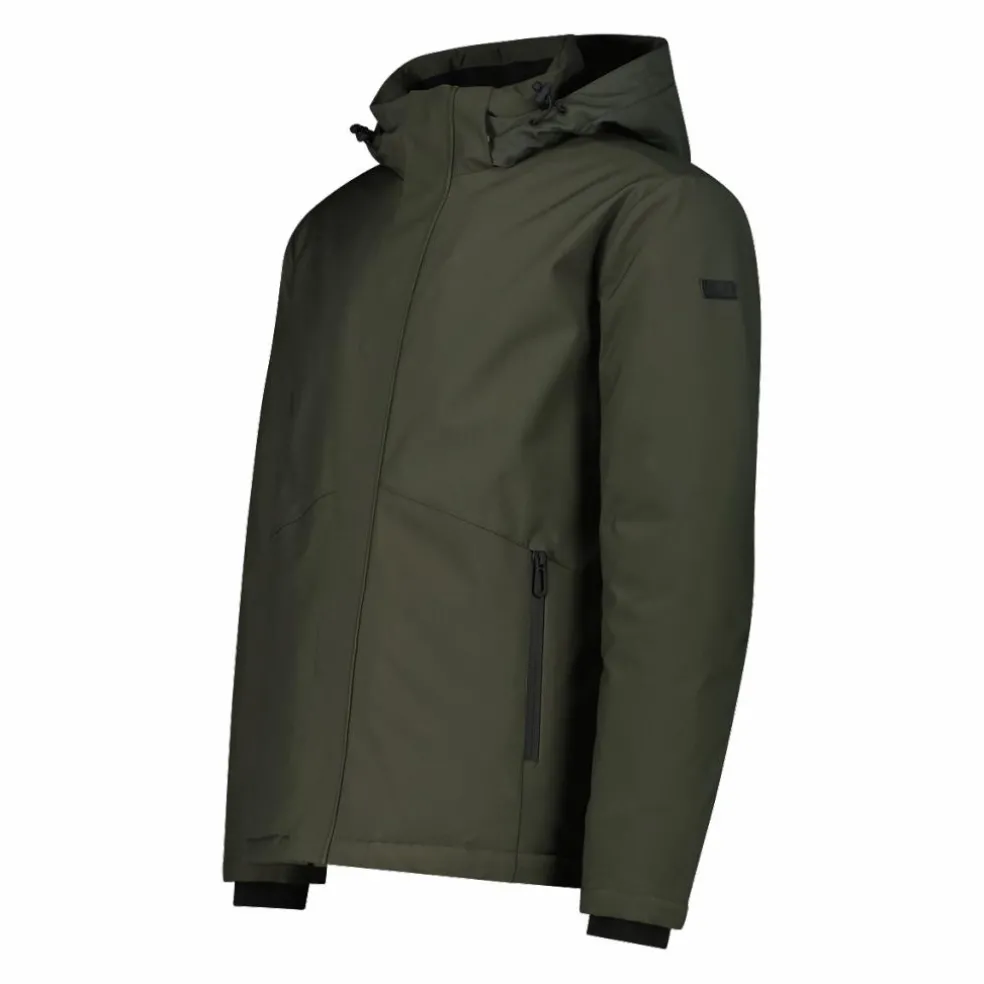 Herren-Softshell-Jacke mit Innenwattierung