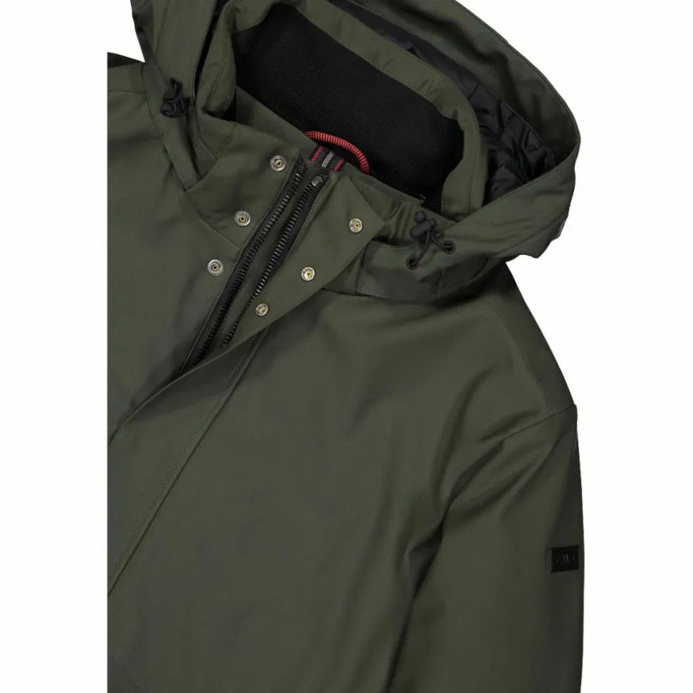 Herren-Softshell-Jacke mit Innenwattierung