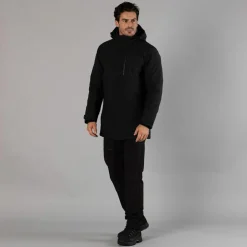 Herren-Softshell-Parka mit Innenwattierung