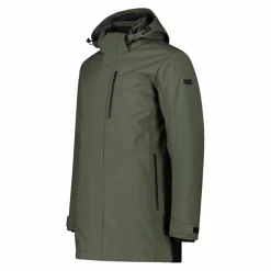 Herren-Softshell-Parka mit Innenwattierung