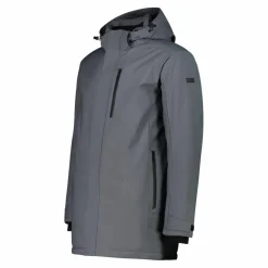 Herren-Softshell-Parka mit Innenwattierung