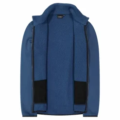 Herren-Sweatshirt aus Fleece mit Kunstfell aus Stretch Performance