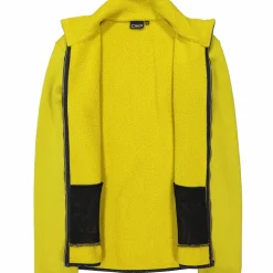 Herren-Sweatshirt aus Fleece mit Kunstfell aus Stretch Performance