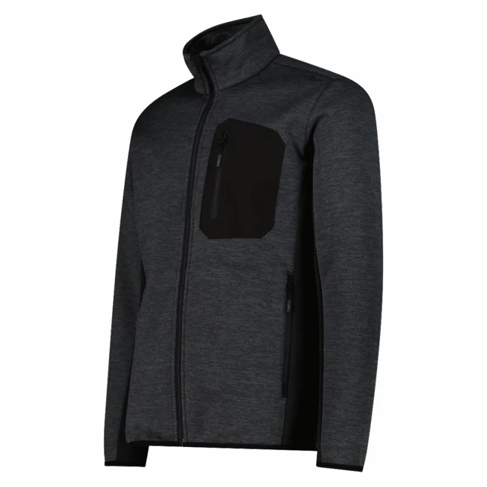 Herren-Sweatshirt aus Fleece aus Knit Tech