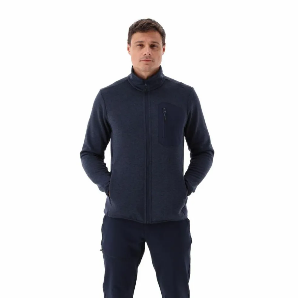 Herren-Sweatshirt aus Fleece aus Knit Tech