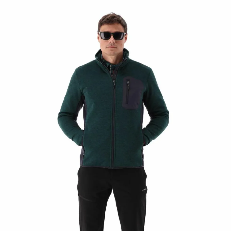 Herren-Sweatshirt aus Fleece aus Knit Tech