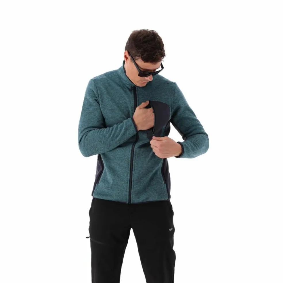 Herren-Sweatshirt aus Fleece aus Knit Tech