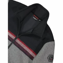 Herren-Sweatshirt aus Knit-Tech-Fleece mit Reißverschluss