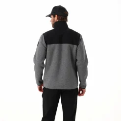 Herren-Sweatshirt aus Knit-Tech-Fleece mit Reißverschluss