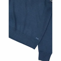 Herren-Sweatshirt mit halbem Reißverschluss in Wooltech