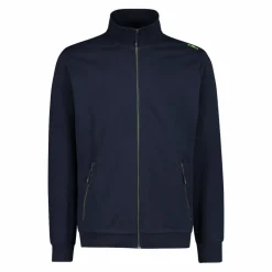 Herren-Sweatshirt Stretch mit durchgehendem Reißverschluss