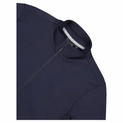 Herren-Sweatshirt Stretch mit durchgehendem Reißverschluss