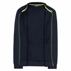 Herren-Sweatshirt Stretch mit durchgehendem Reißverschluss