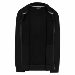 Herren-Sweatshirt Stretch mit durchgehendem Reißverschluss