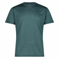 Herren-T-Shirt aus Melange Stretch Jersey