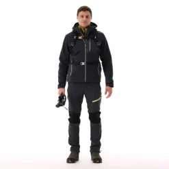 Herrenweste aus schweres Knit-Tech Fleece mit hitzeversiegelter Tasche