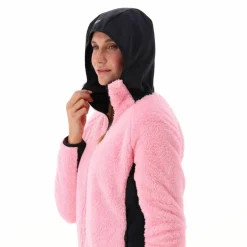 Highloft-Fleecejacke für Damen mit Kapuze