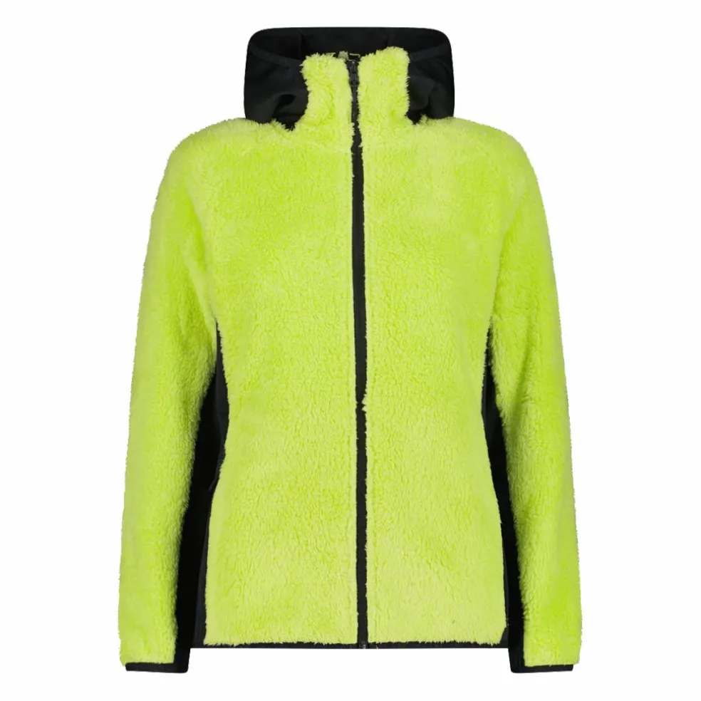 Highloft-Fleecejacke für Damen mit Kapuze