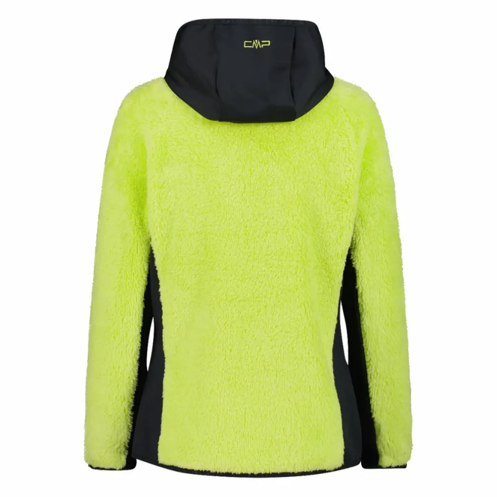 Highloft-Fleecejacke für Damen mit Kapuze