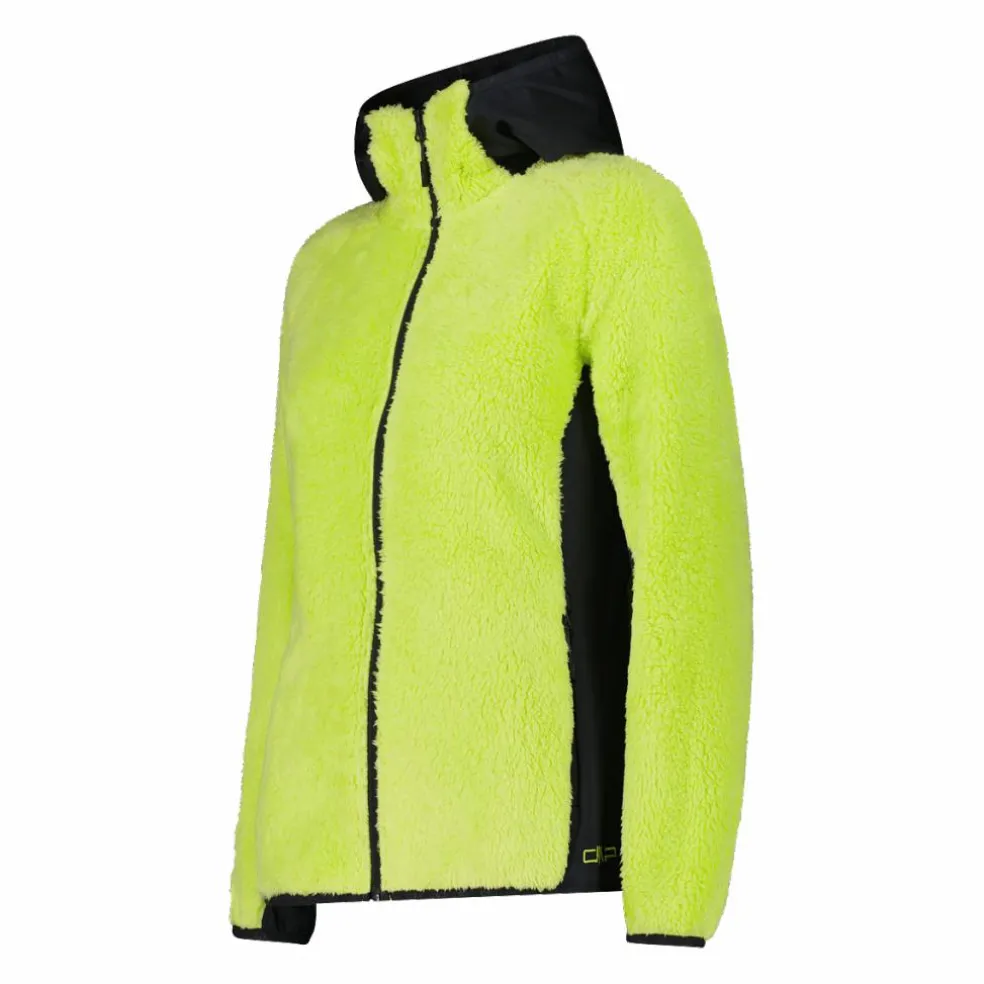 Highloft-Fleecejacke für Damen mit Kapuze