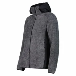 Highloft-Fleecejacke für Damen mit Kapuze