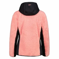 Highloft-Fleecejacke für Damen mit Kapuze