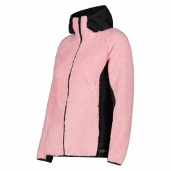 Highloft-Fleecejacke für Damen mit Kapuze