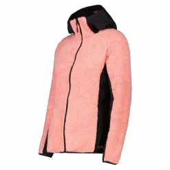 Highloft-Fleecejacke für Damen mit Kapuze