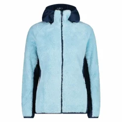 Highloft-Fleecejacke für Damen mit Kapuze