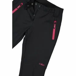 Hose für Mädchen aus Softshell Slim Fit mit weiten Beinabschlüssen