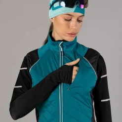 Hybride Damenjacke mit abnehmbaren ärmeln